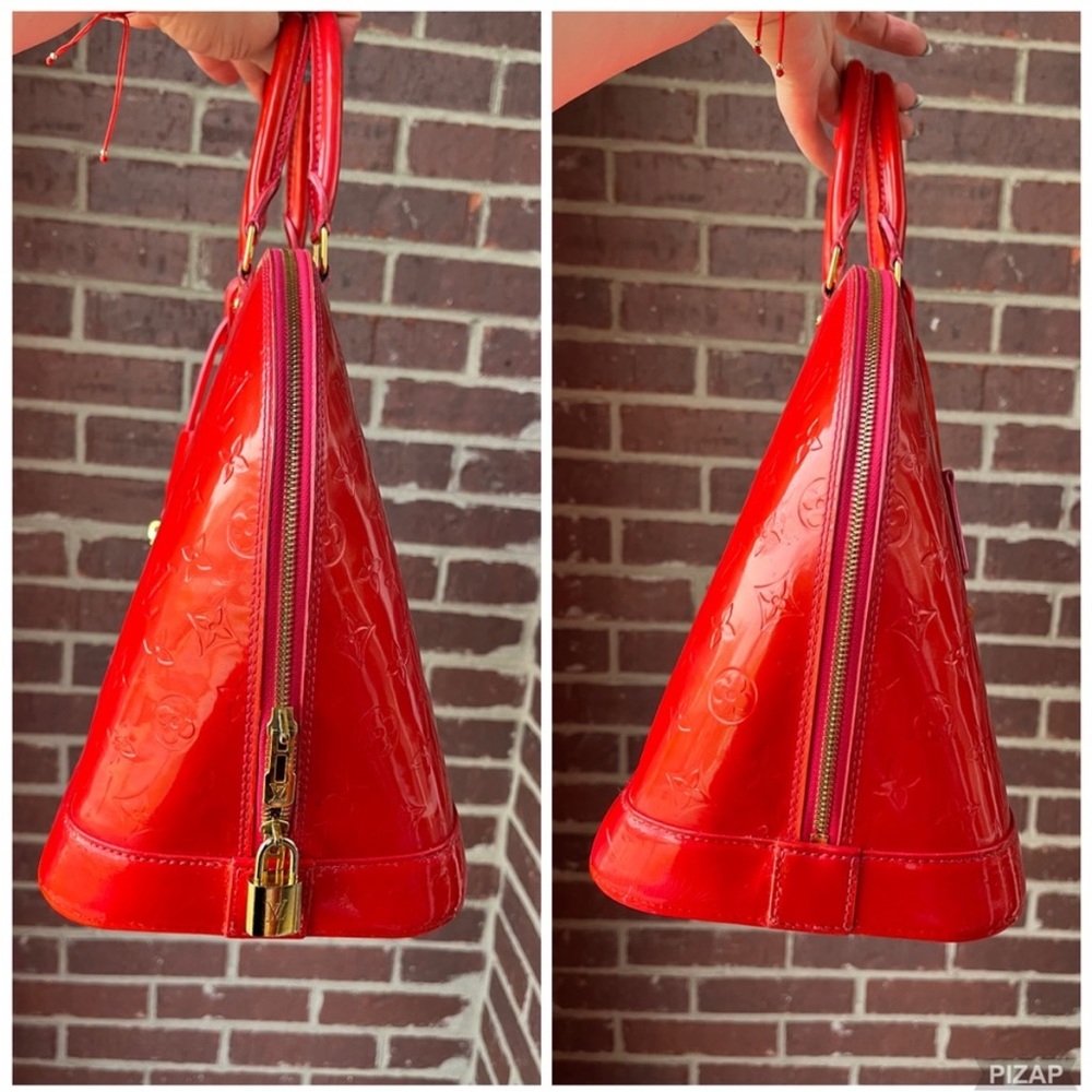 Authentic Louis Vuitton Alma Vernis GM - Picture 8 of 16